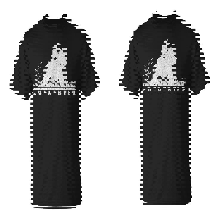 Save The Gorillas ママ&ベイビーゴリラ Tシャツ