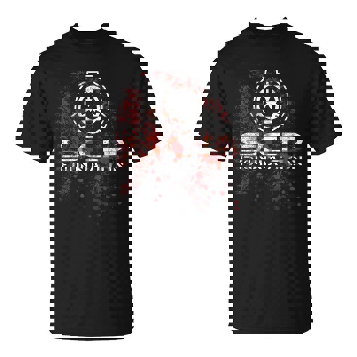 Scp、財団、血で Tシャツ