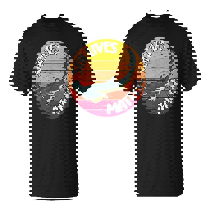 Sea Lives Matter ハンマーヘッドシャークを守る海の命 Tシャツ