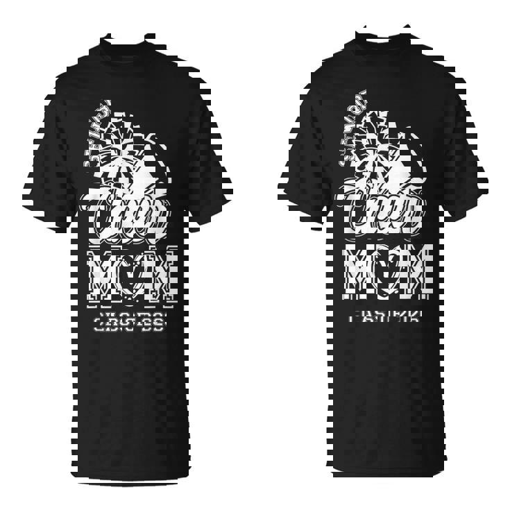 Senior Cheerleader Mom Cheer Class Of 2026 Graduation Women T-Shirt