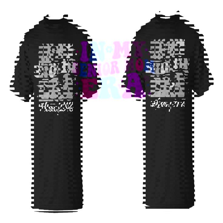 In My Senior Mom Era Class Of 2026 Groovy Senior Mom 2026 T-Shirt