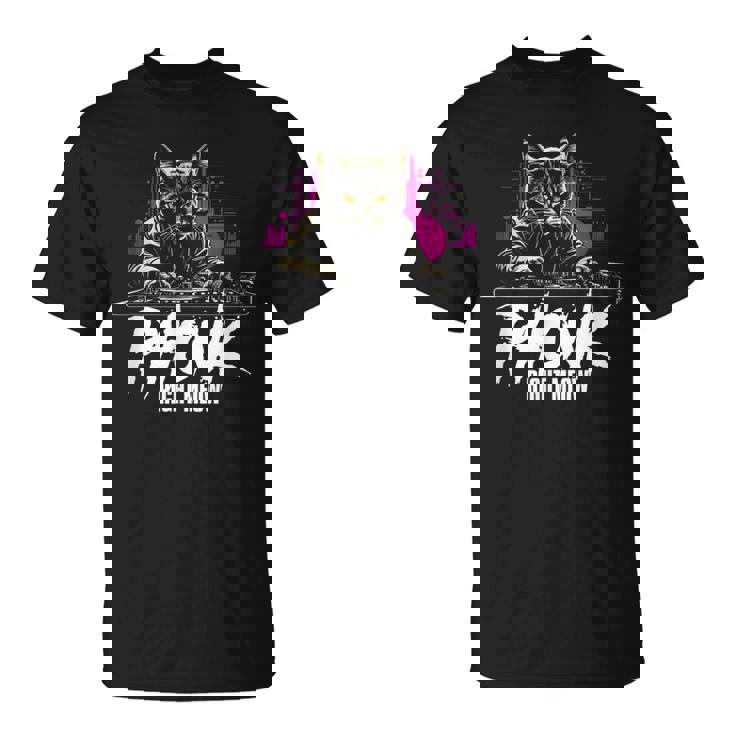 Sigma Phonk Edm Cat Dj Phonk Right Meow Tシャツ