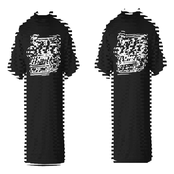 Smokeroller-煙巻人-マティーニシャグロカビリーピンナップバックプリント Tシャツ