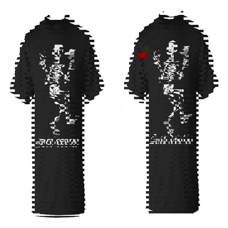 Social Distortions スケルトン ドリンクパーティー ミニマリスト Tシャツ