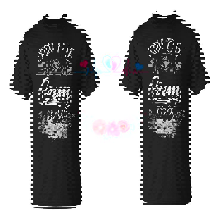 Soon To Be Granny 2025 First Time Pregnancy Announcement T-Shirt