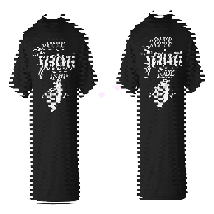 Soon To Be Grandma Est2026 Baby Grandma Tシャツ