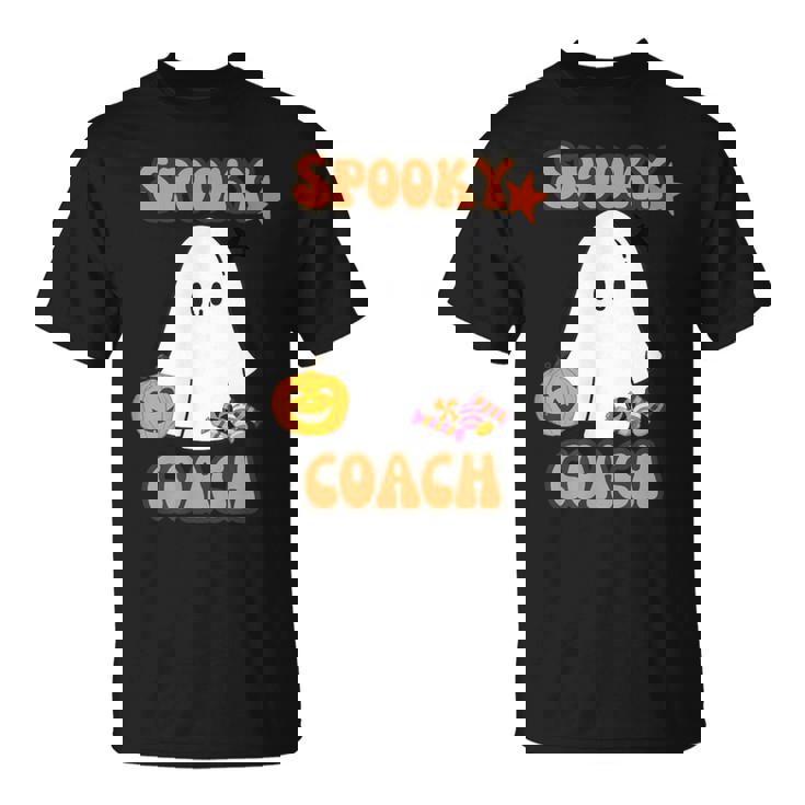 Spooky Ghost Dogs ハロウィンtシャツ コーチに最適 Tシャツ