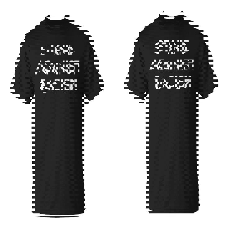 Stand Against Racism 反人種差別主義 Tシャツ
