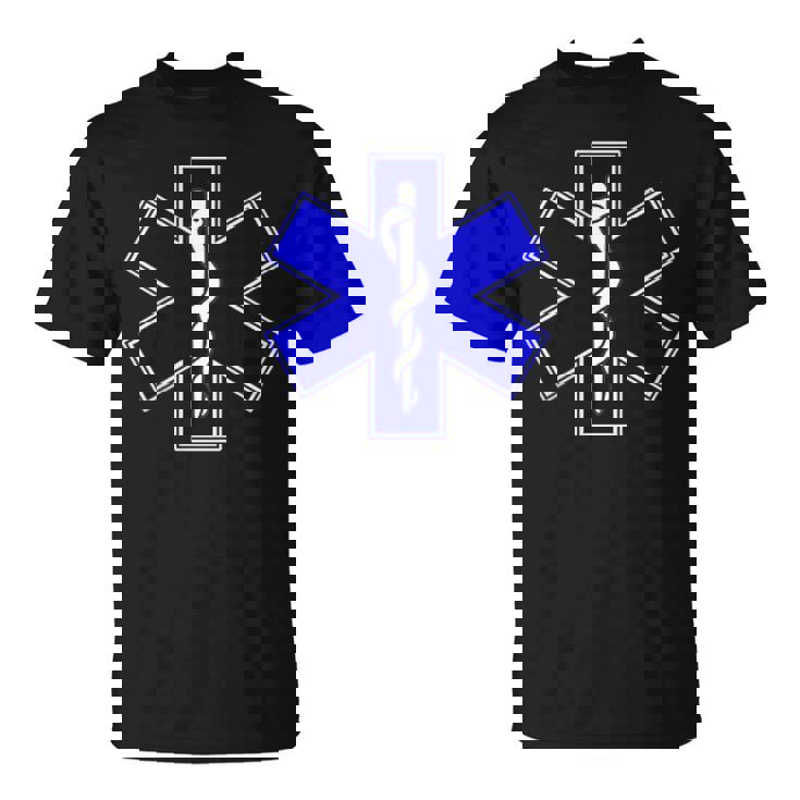 Star Of Life Rod Of Asclepius Emt Ems パラメディック メディック Tシャツ