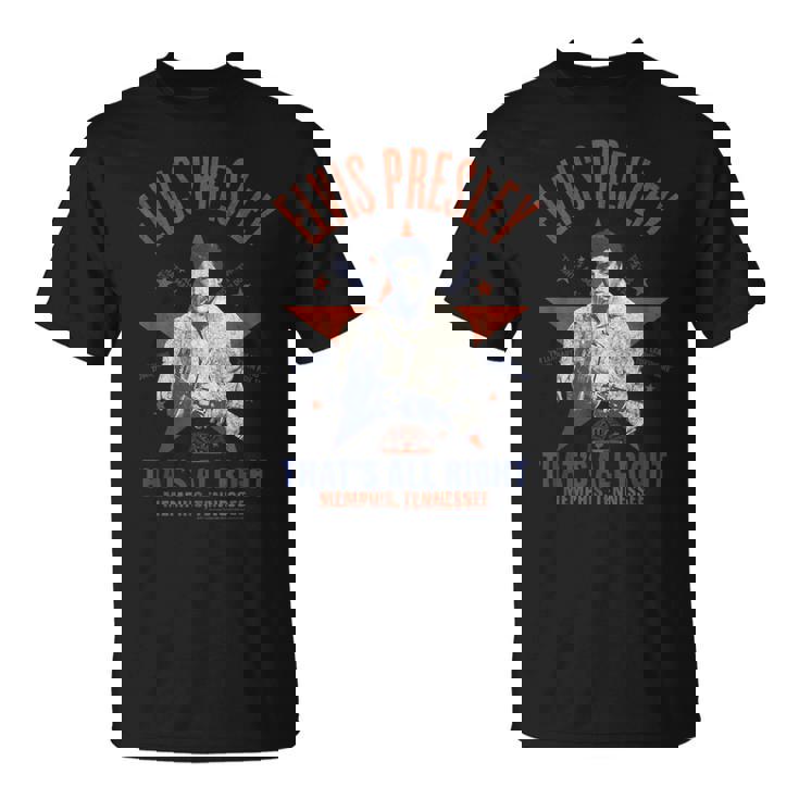 Sun Records X エルヴィス・プレスリー That's All Right Tシャツ