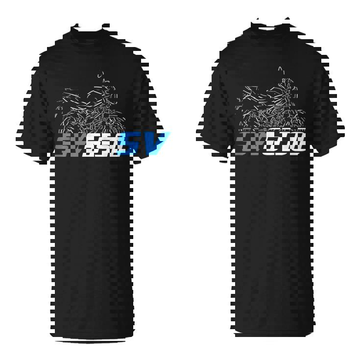 Sv650 2016-2025 ストリートバイクライダー、オートバイ用。 Tシャツ