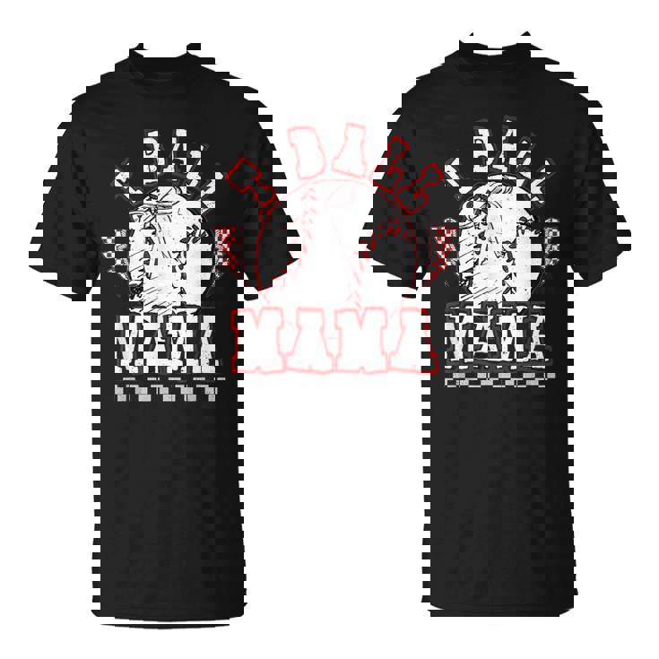 T-Ball ママ 試合の日 野球 ママ ソフトボール 選手 スポーツ Tシャツ