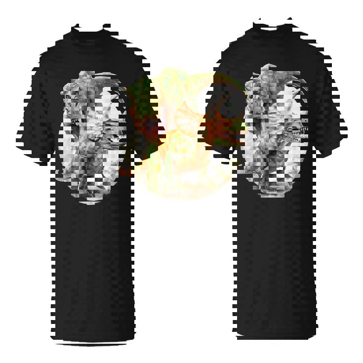 T-Rexs トリケラトプス・ファイティング Tシャツ