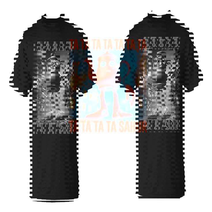 Ta Ta Taahur ティーポット Ai モンスター イタリアン ブレイン ロット キッズ 男の子 Tシャツ