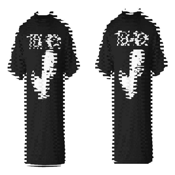 Tea-Rex Dino レジャー ファン クール Tシャツ
