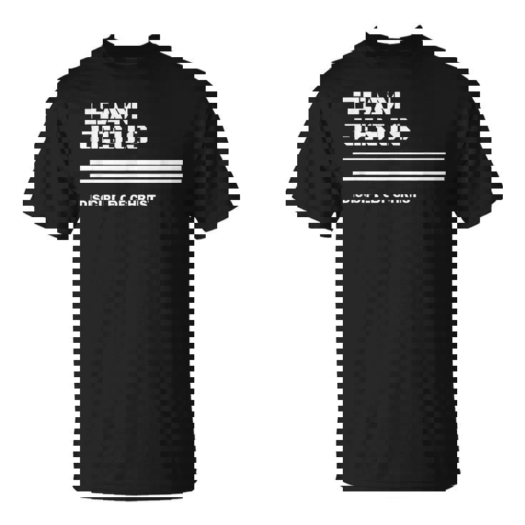 Team Jesus キリストの弟子 詩、聖書、キリスト教徒 Tシャツ