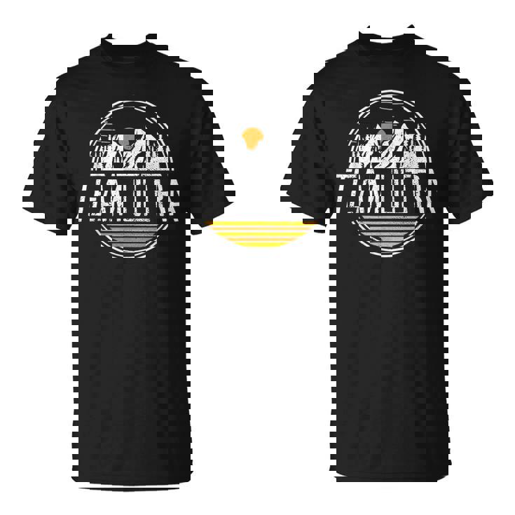 Team Ultra マイルクラブ ラン アドベンチャー フェル ウルトララン トレイルランニング Tシャツ