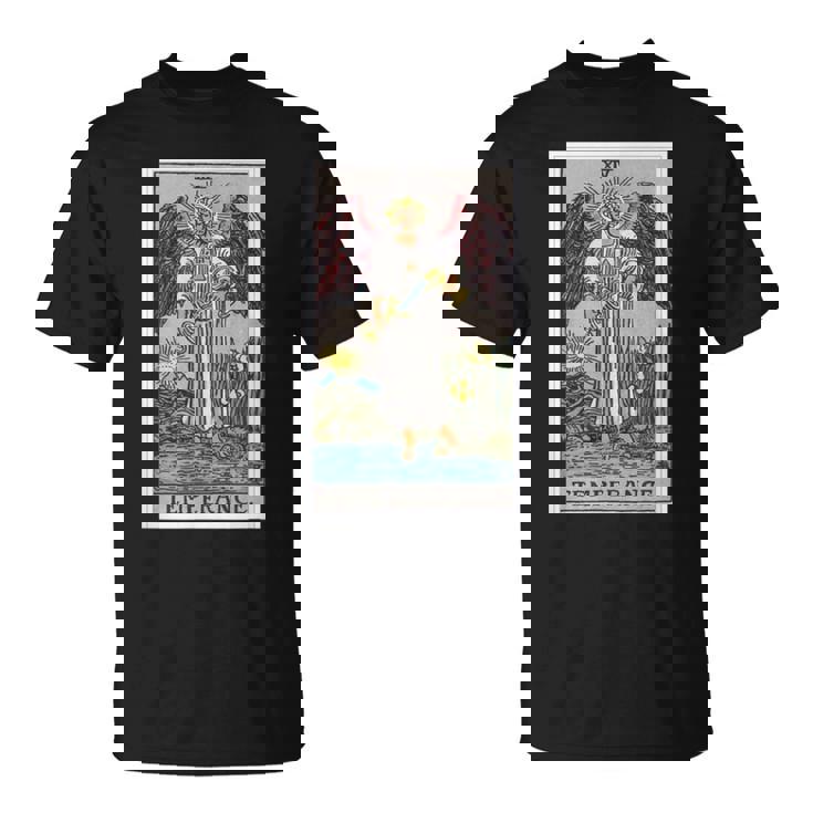 The Temperance タロットカード Tシャツ
