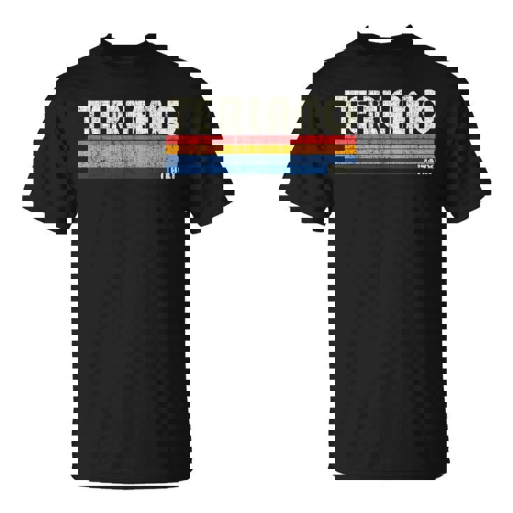 Terlano、イタリア レトロ 70年代80年代スタイル Tシャツ