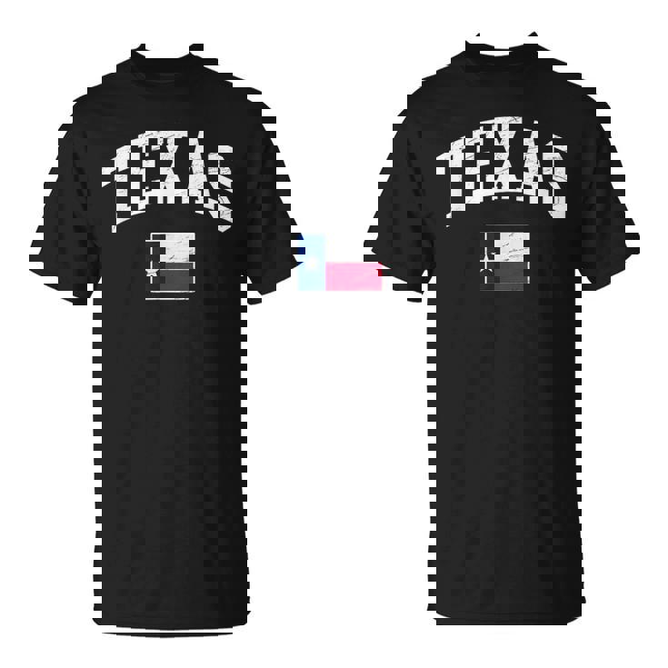 Texas Flag Of Texas Worn Classic Tシャツ