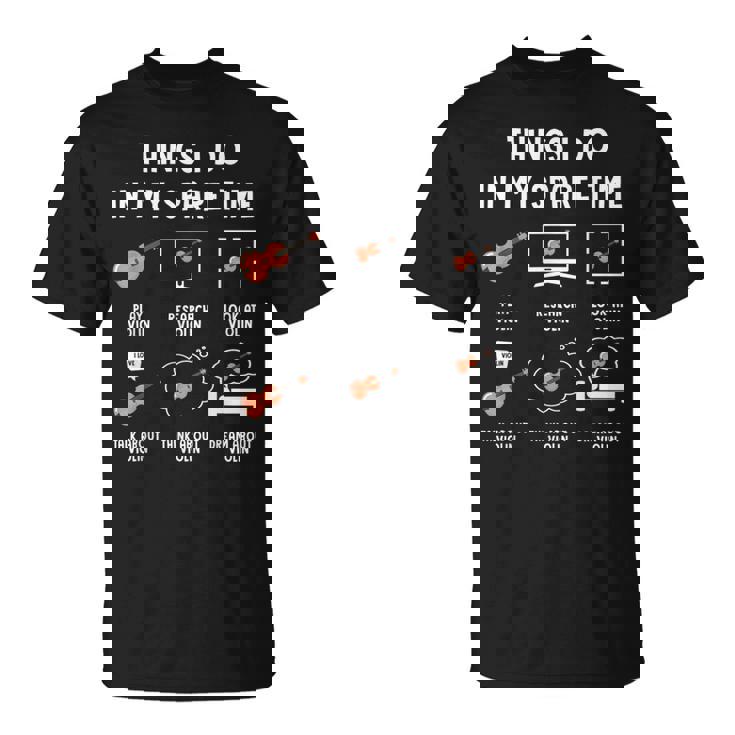 Things I Do In Mypare Time ヴァイオリン Tシャツ