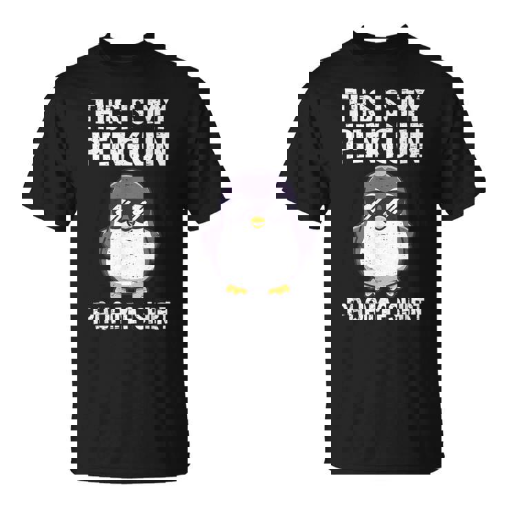 This Is My Penguin パジャマ シャツ キッズ ボーイズ ペンギン好き Tシャツ