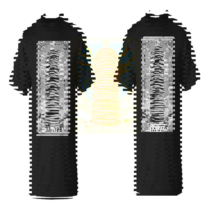The Tower タロットカード パンケーキタワー 朝食 恋人 パンケーキ Tシャツ