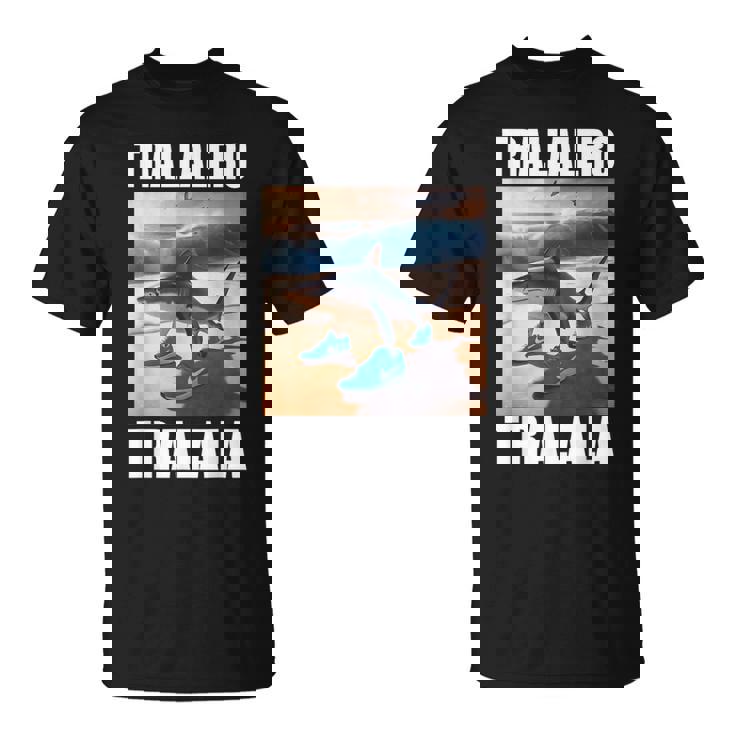 Tralalero Tralala Bootleg Brainrot イタリアン ブレイン ミーム Tシャツ