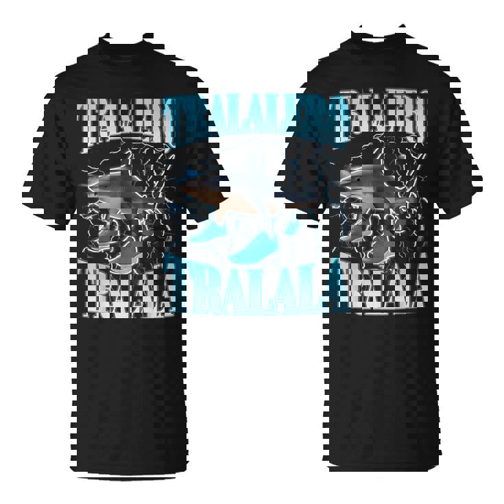 Tralalero Tralala 面白い イタリアン ブレイン ミーム ボーイズ キッズ Tシャツ