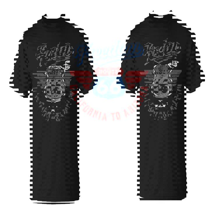 Trendy Route 66 Freedom California To Arizona 1926 Tシャツ