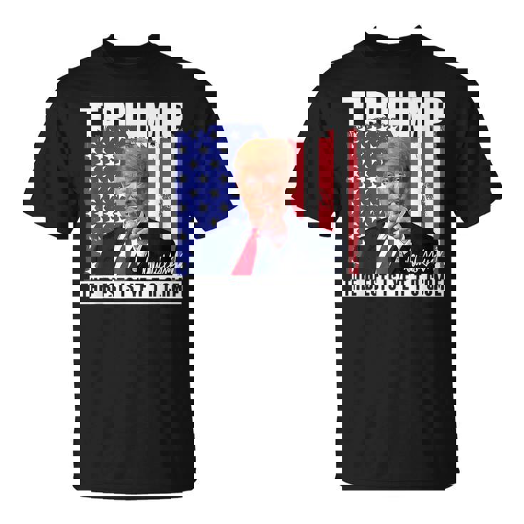 Trump The Best Is Yet To Come アメリカの国旗 ドナルド・トランプ Tシャツ