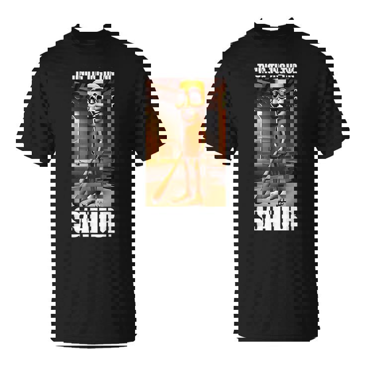 Tung Tung Tungahur Italian Brainrot Meme Tシャツ