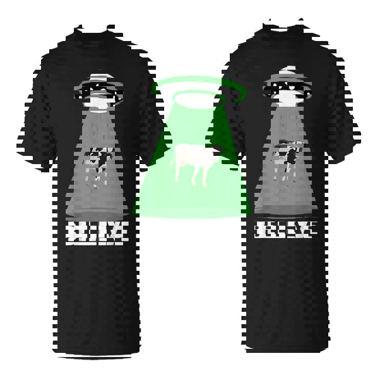 Ufo Cow Abduction Ufo Alien Abduction Tシャツ