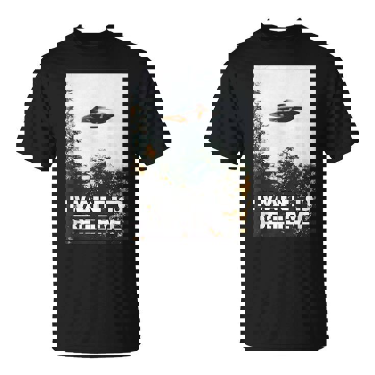 Ufoシャツ I Want To Believe Alien Ufotシャツ Tシャツ