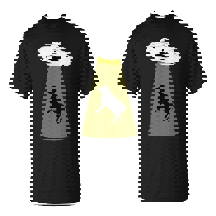 Ufo牛誘拐シャツ Tシャツ