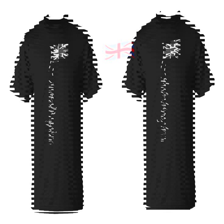 Uk 英国 シグネチャー ユニオンジャック フラッグポール イギリス用 Tシャツ