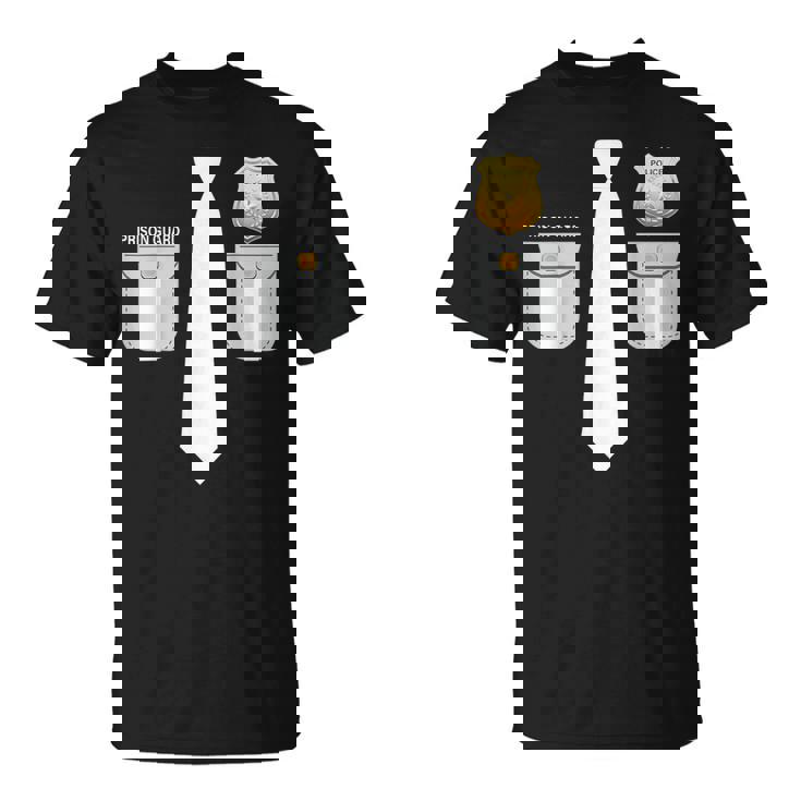 Usa 刑務所警備員コスチューム 矯正ガードユニフォーム Tシャツ