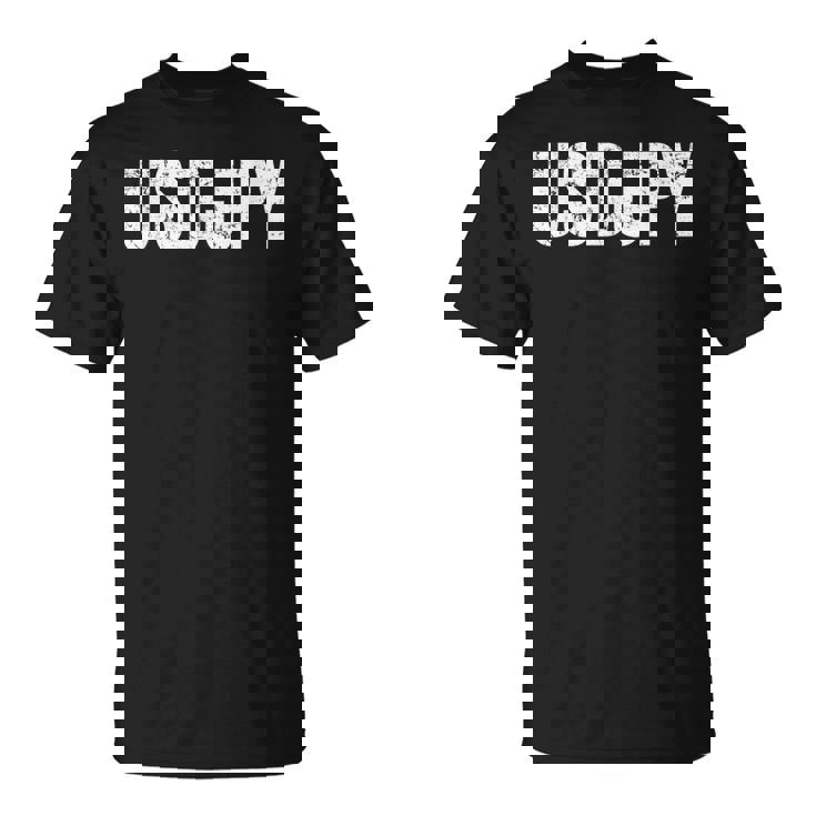 Usdjpy Dollar Yen シャツ 通貨ペア 外国為替tシャツ Tシャツ