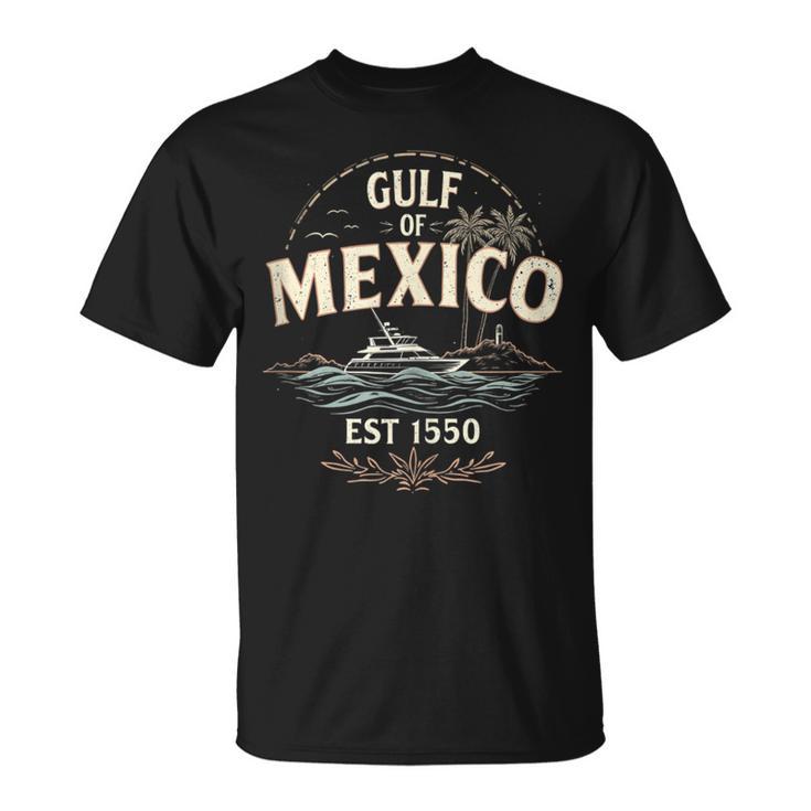 Vacaciones Golfo Costa Playera México In Mangas Camiseta unisex