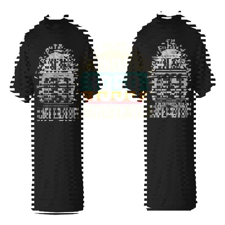 Vintage 1959 Limited Edition Legendary Awesome Epic 1959 Tシャツ