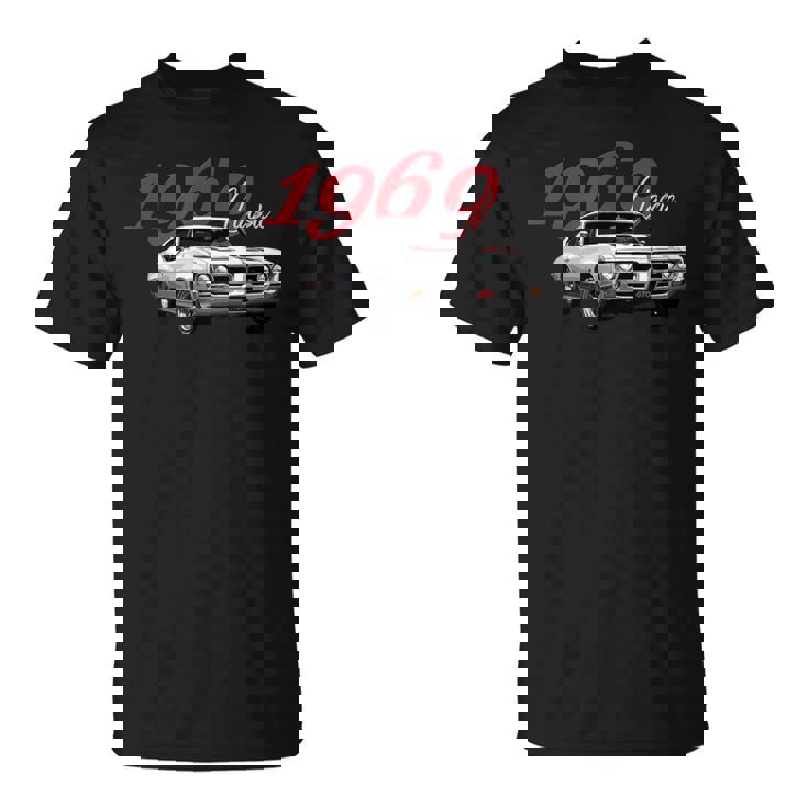 Vintage 1969 Gto、アメリカのマッスルカー、クラシックホットロッド Tシャツ