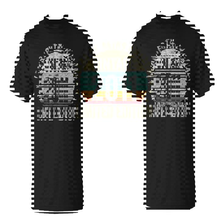 Vintage 2011 T For Retro 2011 Birthday Tシャツ