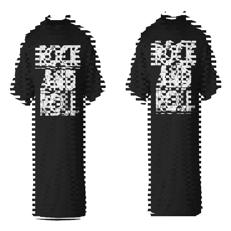 Vintage Grunge Old Rock & Roll Music Rock And Roll Tシャツ