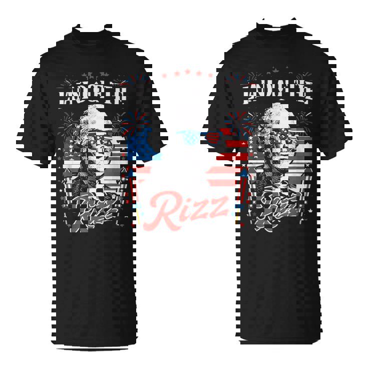 Vintage Land Of The Rizz 4Th Of July T-Shirt