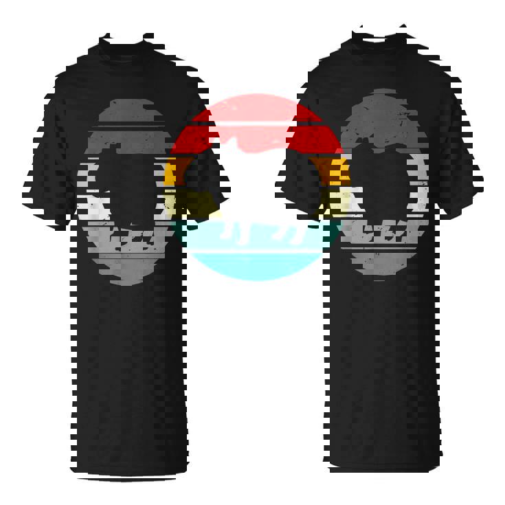 Vintage Retrounset Capybara Tシャツ