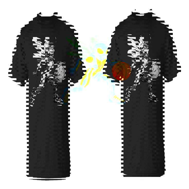 Wasp バスケットボール選手バスケットボール スズメバチ Tシャツ