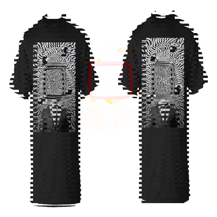 Weirdcore審美的奇妙な目の光学的錯覚オデコール Tシャツ