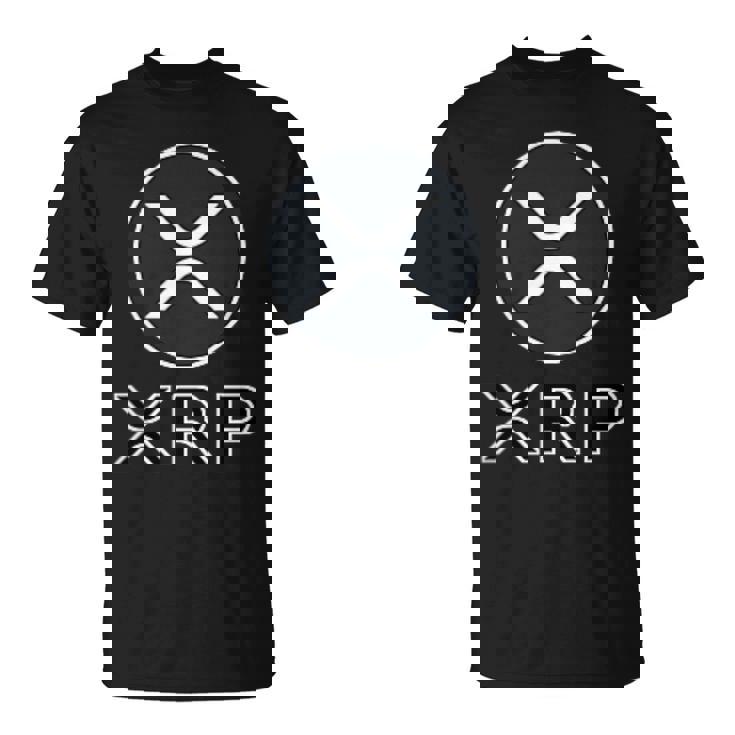 Xrp リップル 暗号通貨ポケットロゴ Tシャツ