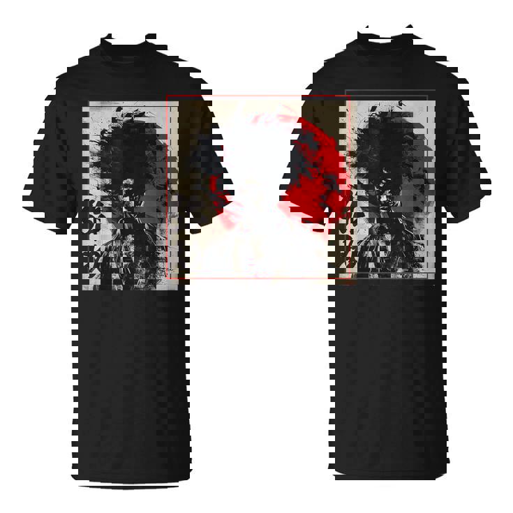 Yasuke アフロサムライ 七徳 武士道コード Tシャツ