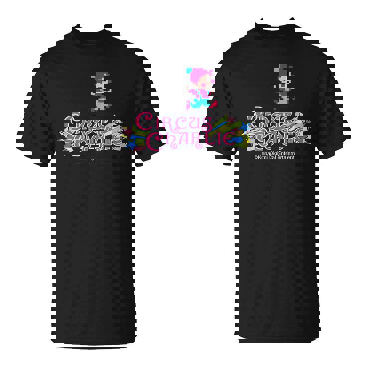 「サーカスチャーリー」ロゴ&キャラクター Tシャツ